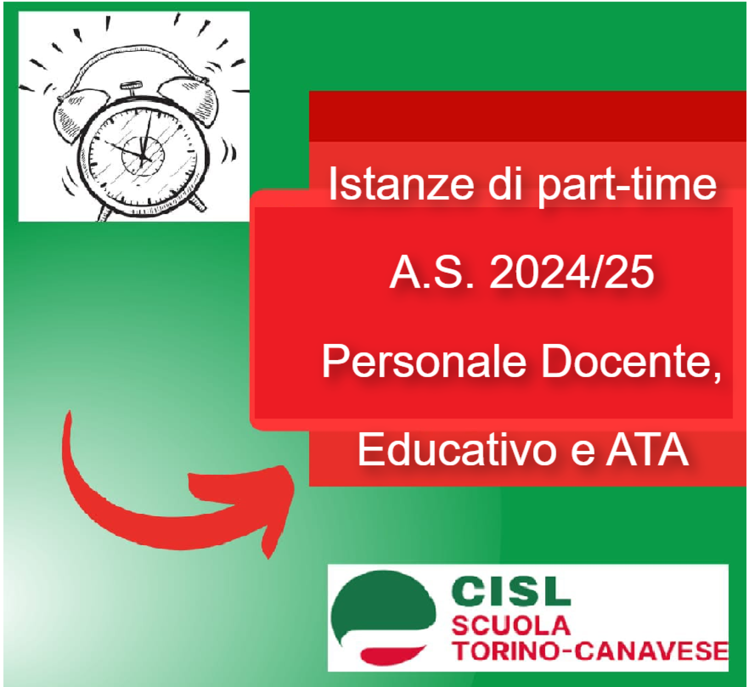 Istanze di part-time A.S. 2024/25 - Personale Docente, Educativo e ATA